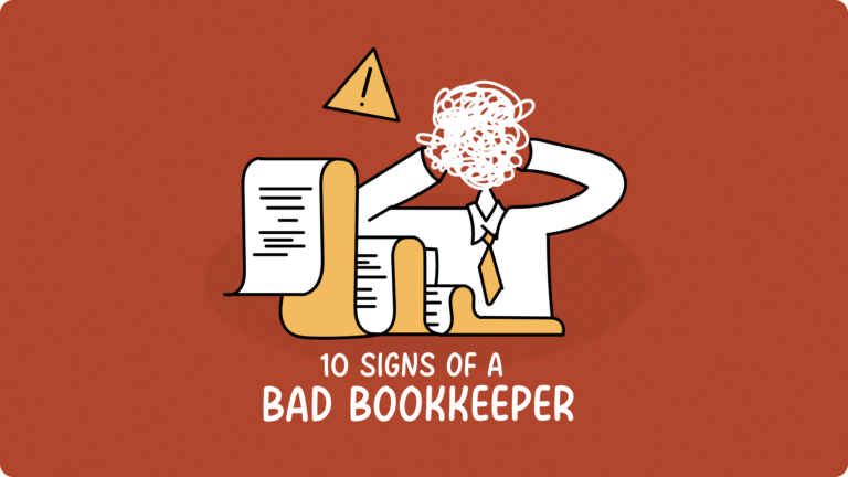 10 Signs of a Bad Bookkeeper to Absolutely Avoid