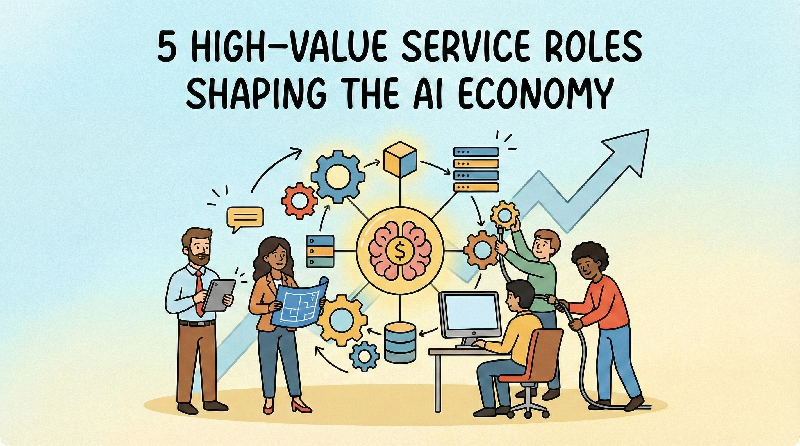 5 High-Value Service Roles Shaping the AI Economy